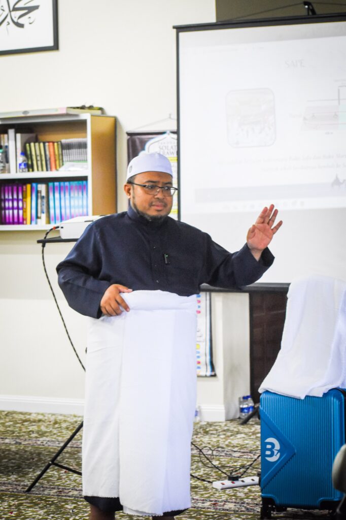 Sesi teori bersama pembimbing